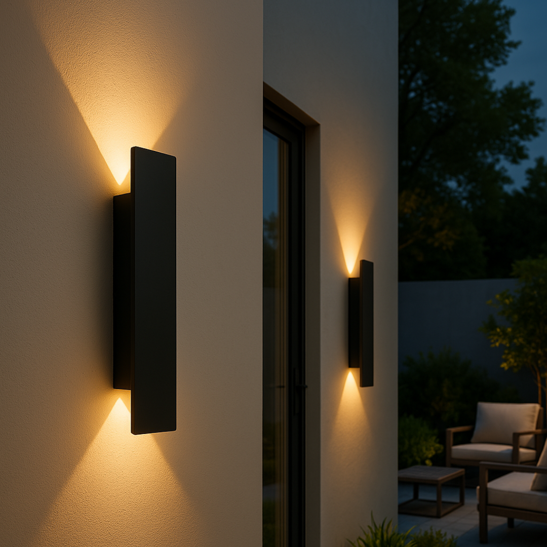 LED Wandlamp Rechthoekig Aluminium Waterdicht IP65 Buitenverlichting Gevellamp Balkon Tuin Sfeerverlichting Energiezuinig Moderne Wandarmatuur