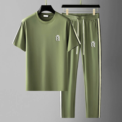 Heren Athleisure Set Comfortabel Casual Royal Design - StudioMarella