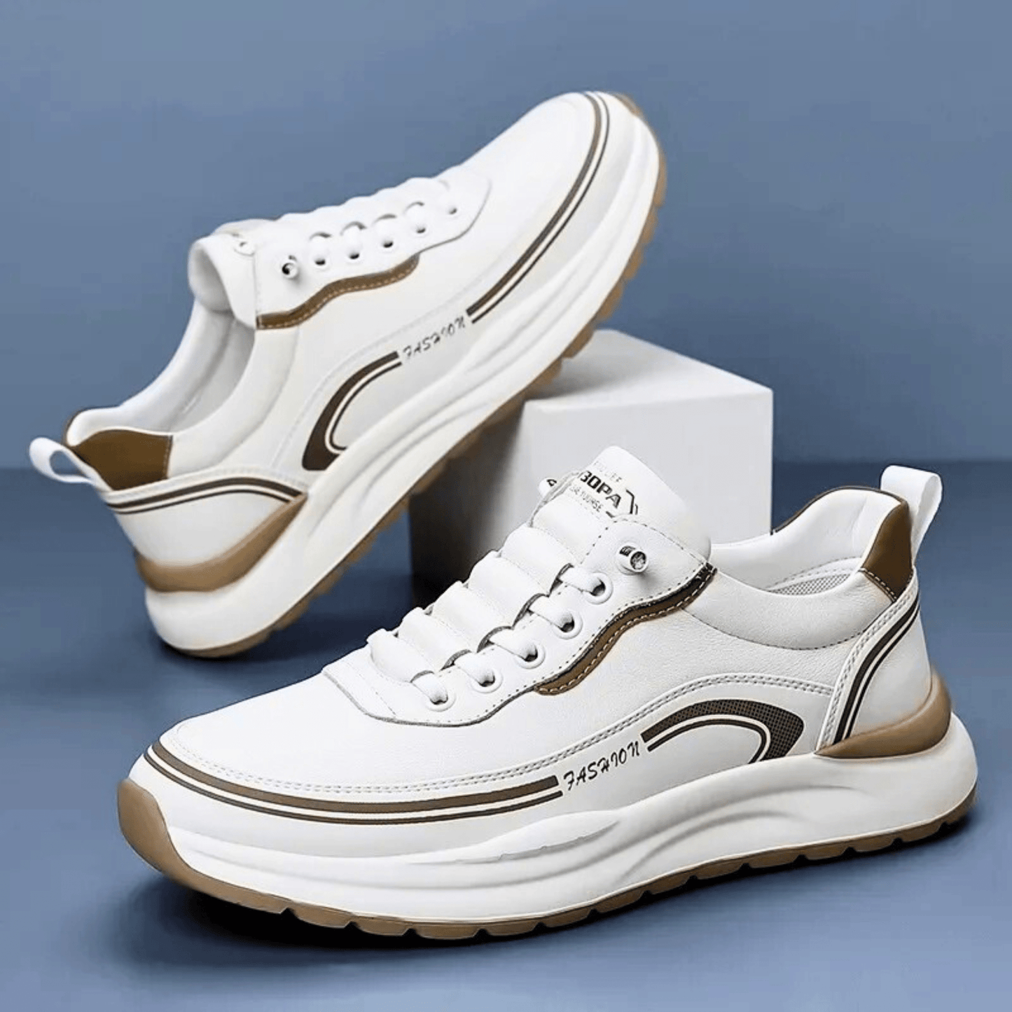 Leren Sneakers Brixton Stijlvol en Comfortabel