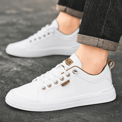 Leren Sportschoenen Heren Harrington Stijl