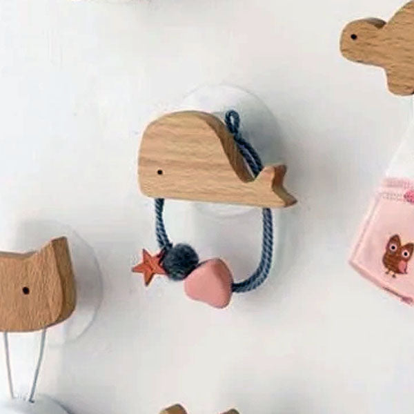 Wandhaken Hout Dieren Zelfklevend Kinderkamer Kapstokhaak Scandinavisch Design Kapstokhaakjes Muur Decoratie