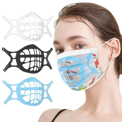 Siliconen 3D Mondkaphouder - Extra Ademruimte & Comfortabel Dragen - Herbruikbaar - Beschermt Make-up