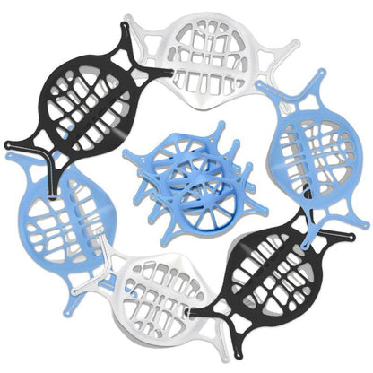 Siliconen 3D Mondkaphouder - Extra Ademruimte & Comfortabel Dragen - Herbruikbaar - Beschermt Make-up