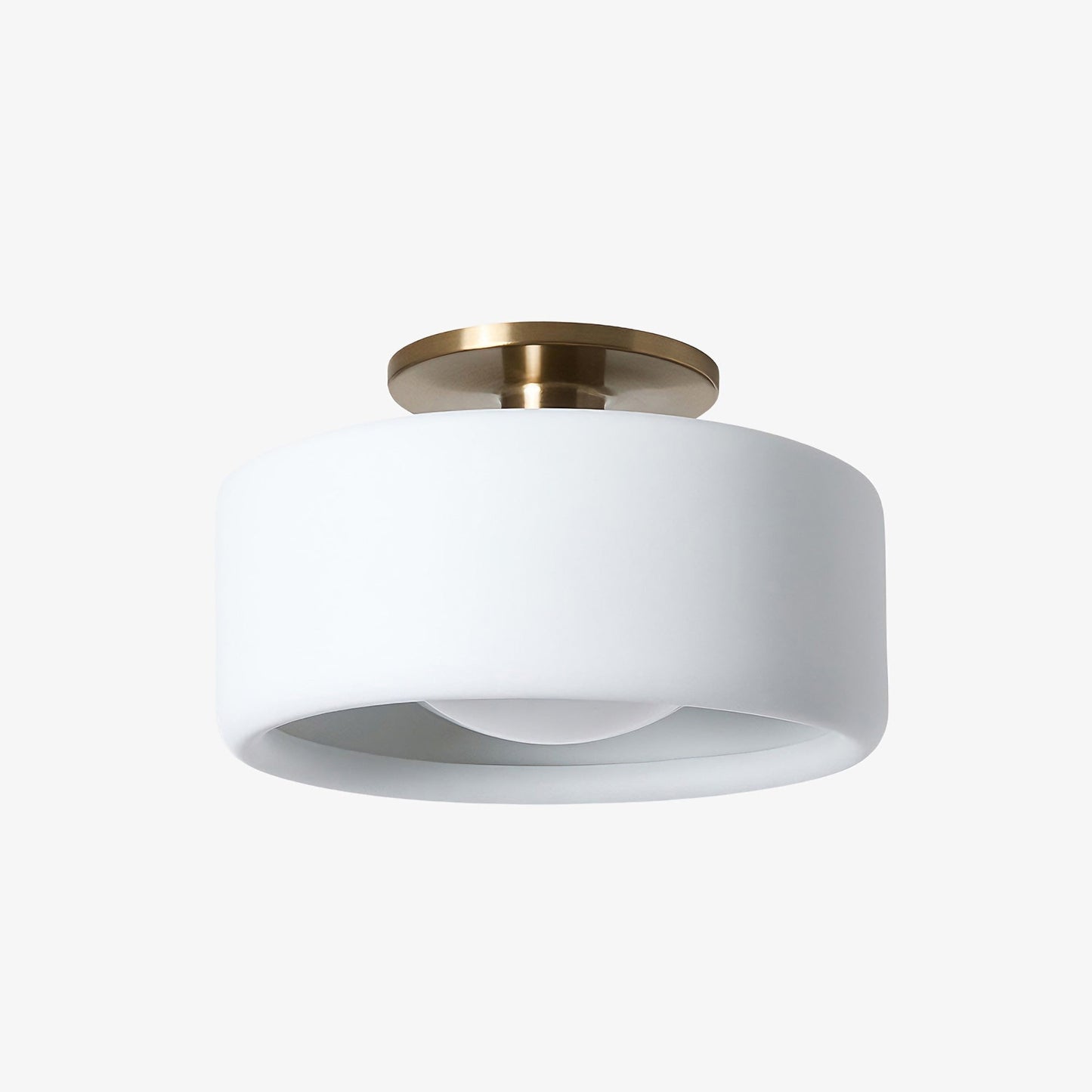 Porselein Plafondlamp Rond Modern – Zachte Sfeerverlichting voor Gang Kantoor Keuken