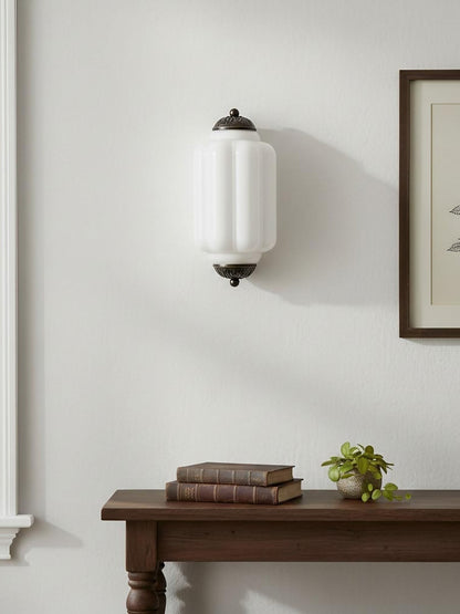 Wandlamp Melkglas voor Slaapkamer Gang Scandinavische Stijl