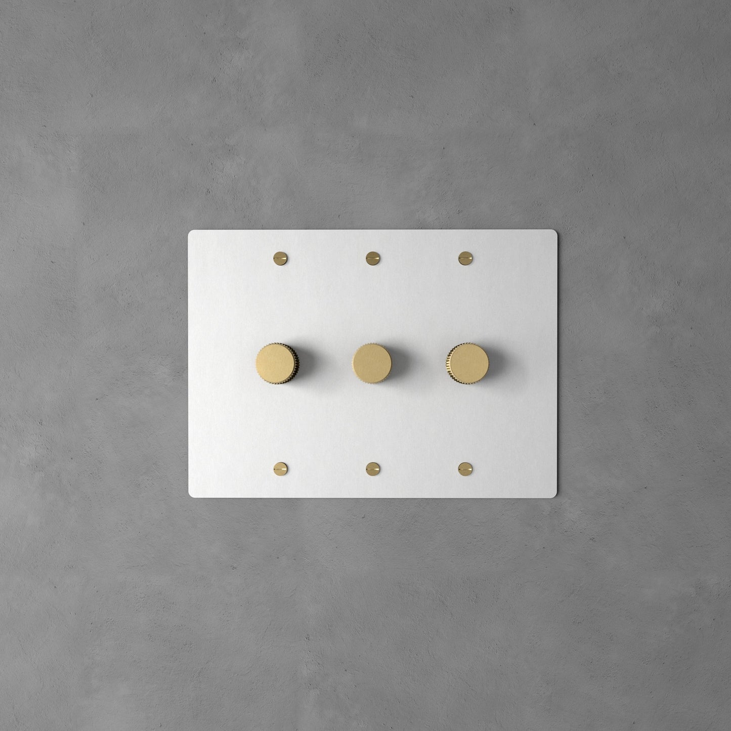 Luxe Messing Dimmer Schakelaar Met Draaiknop En Tijdloos Design