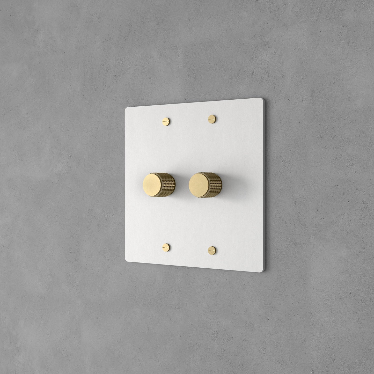 Luxe Messing Dimmer Schakelaar Met Draaiknop En Tijdloos Design