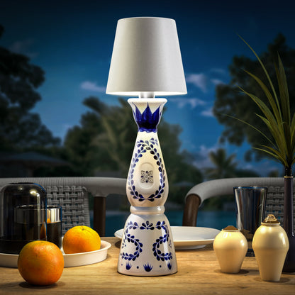 Flessenlamp Draadloos Oplaadbaar LED Zwart 3000K USB-C Tafellamp Wijnfles Bar Sfeerverlichting