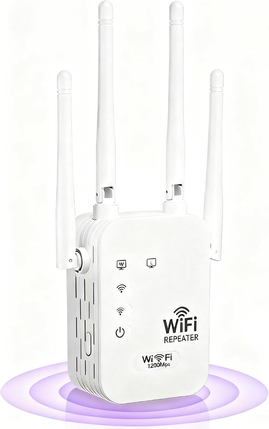WiFi Versterker Buiten Weerbestendig Dual-Band 1200Mbps Signaalversterker Tuin Patio Garage Range Extender