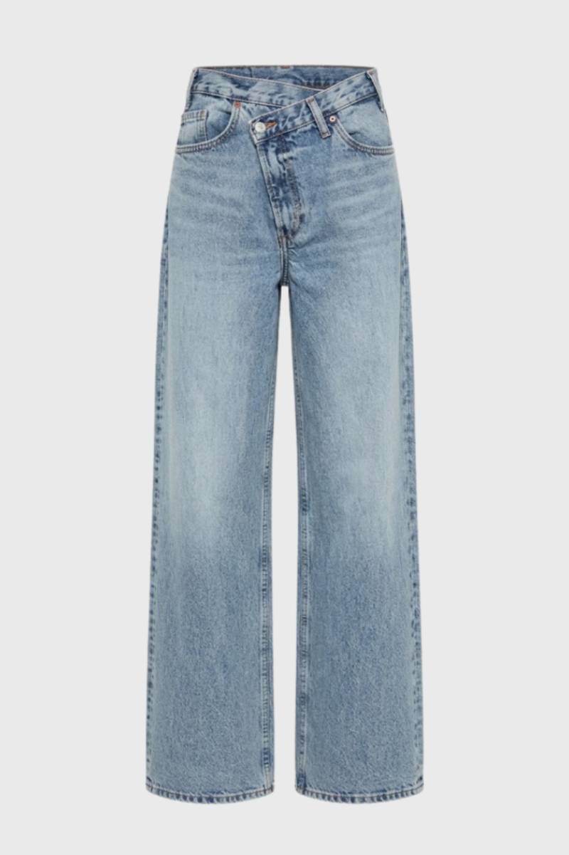Hoge Taille Damesbroek Wijde Casual Zijde Gesp - StudioMarella