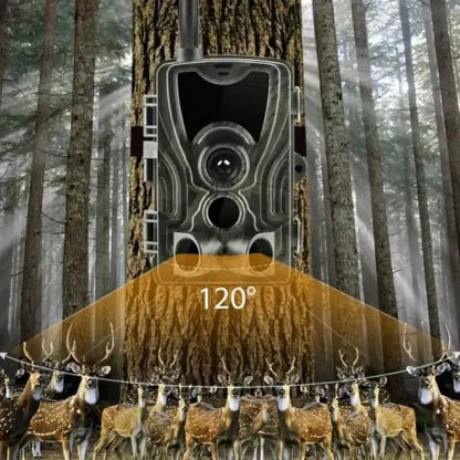 Wildcamera met Bewegingssensor & Nachtzicht | Trail Camera voor Natuur, Tuin & Beveiliging