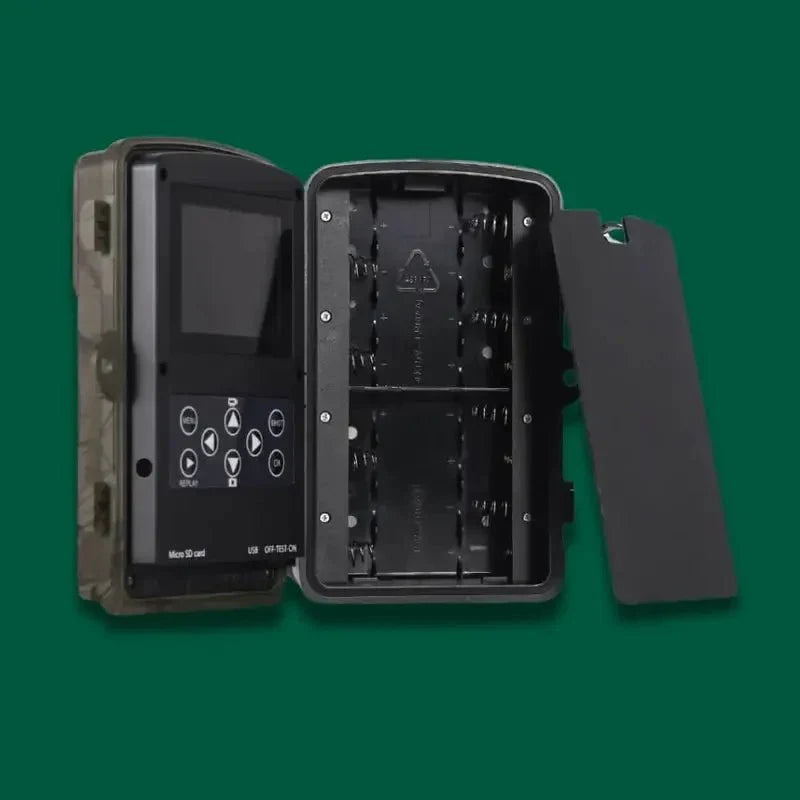 Wildcamera met Bewegingssensor & Nachtzicht | Trail Camera voor Natuur, Tuin & Beveiliging