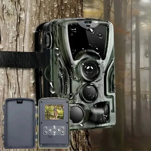 Wildcamera met Bewegingssensor & Nachtzicht | Trail Camera voor Natuur, Tuin & Beveiliging