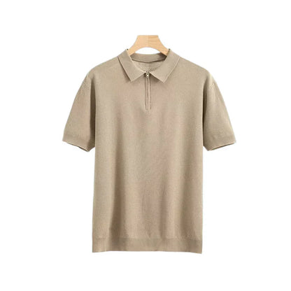 Mannen Poloshirt Lange Mouw Comfortabel Klassieke Stijl - StudioMarella