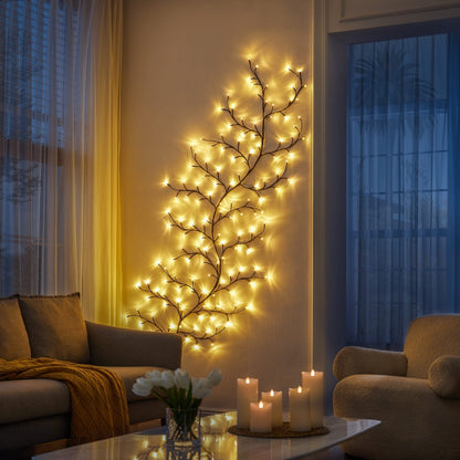 Wilgentakken Verlichting met 144 LEDs — Decoratieve Tak met Dimmer 200cm
