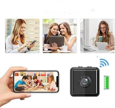 Draadloze Mini WiFi Beveiligingscamera 1080P Full HD Binnen Buiten Bewegingsdetectie