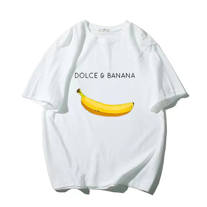 Calvin Heren T-shirt met Banaan Print