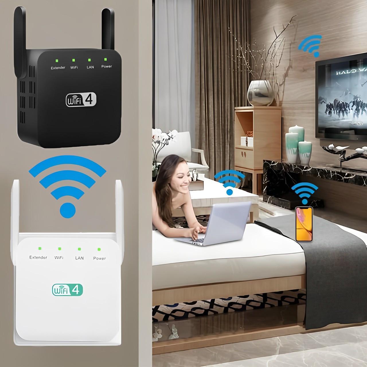 Wifi Versterker 300Mbps 2.4GHz Met Ethernet Poort Repeater Access Point