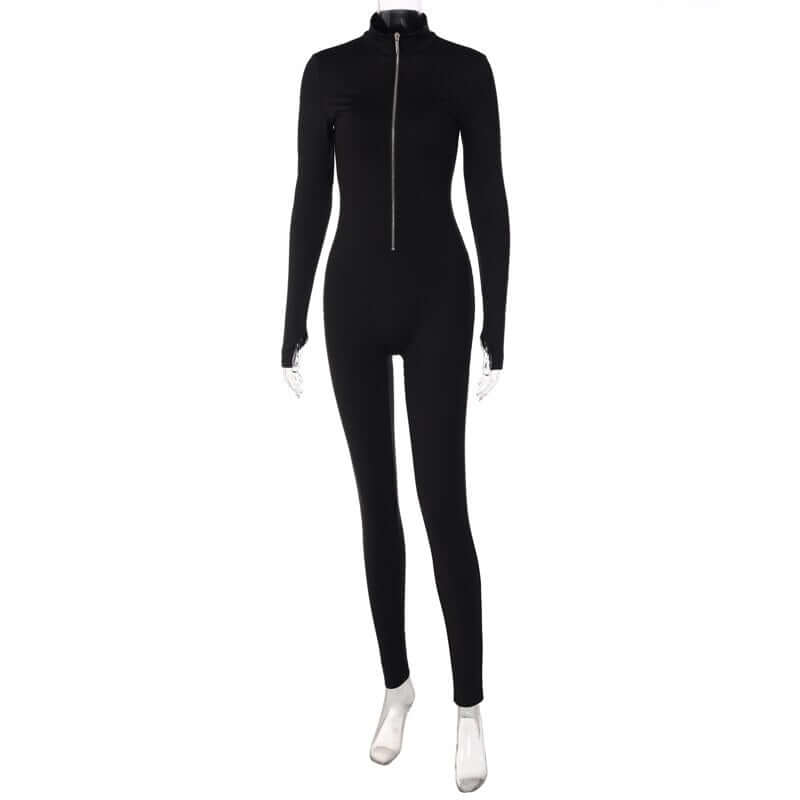 Dames Jumpsuit Rits Modern Elegant Zomerjurk - StudioMarella