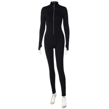 Dames Jumpsuit Rits Modern Elegant Zomerjurk - StudioMarella