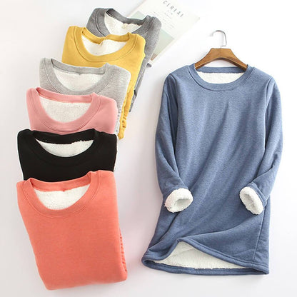 Dames Fleece Trui Warm Zacht Voor Buiten