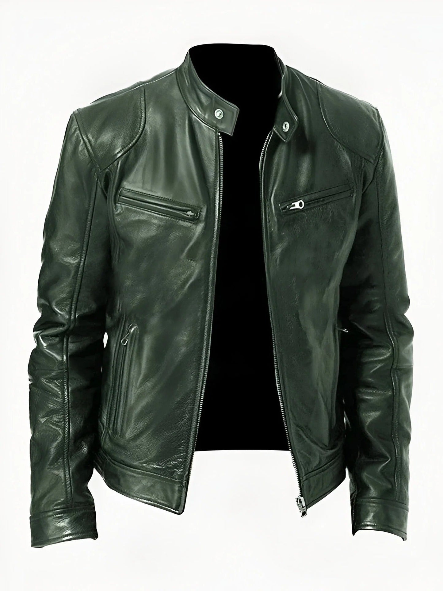 Leren Jas voor Heren - Stijlvolle Casual Jas Comfortabel