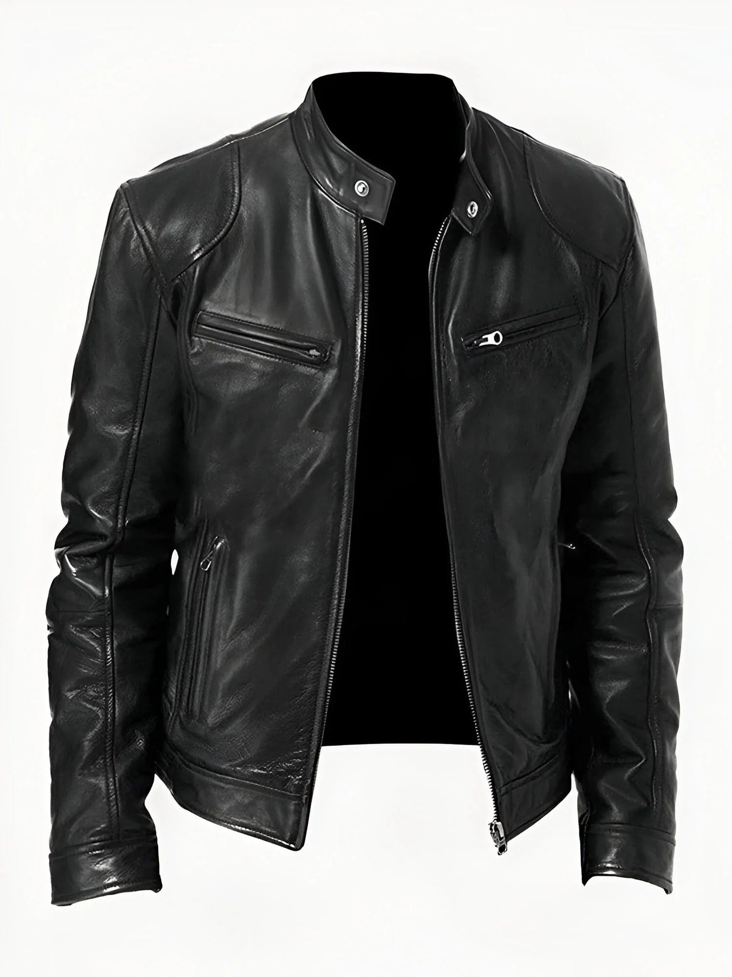 Leren Jas voor Heren - Stijlvolle Casual Jas Comfortabel