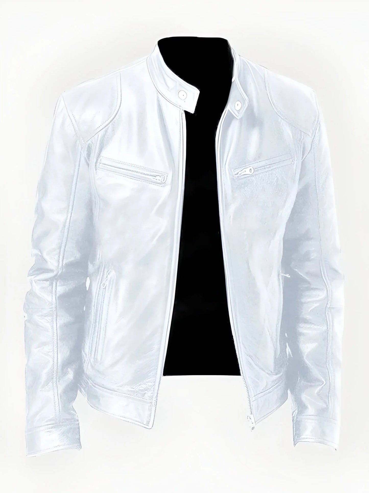 Leren Jas voor Heren - Stijlvolle Casual Jas Comfortabel