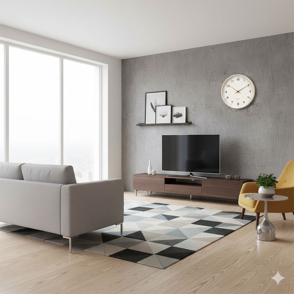 Houten Wandklok Scandinavisch Minimalistisch Stil 25cm 30cm Rond