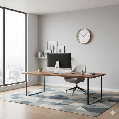 Houten Wandklok Scandinavisch Minimalistisch Stil 25cm 30cm Rond