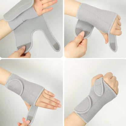 Verstelbare Polsbrace met Metalen Spalk voor Optimale Ondersteuning en Stabiliteit Tijdens Dagelijks Werk
