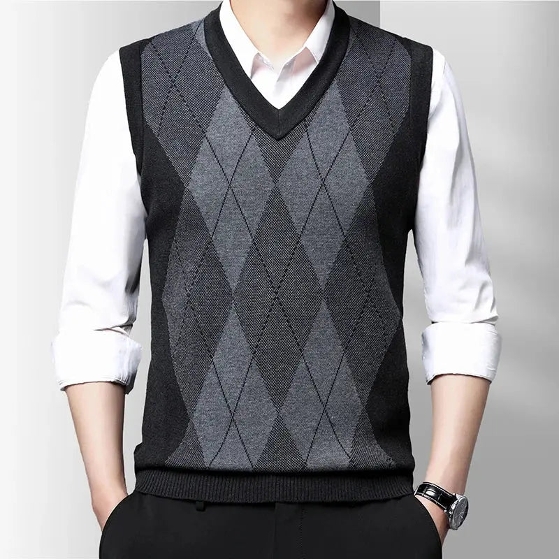 Stijlvolle Heren Gilet Modieus Design - StudioMarella