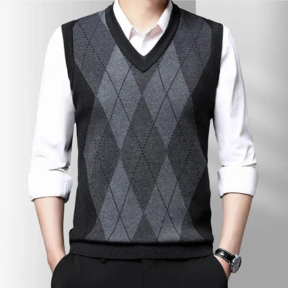 Stijlvolle Heren Gilet Modieus Design - StudioMarella