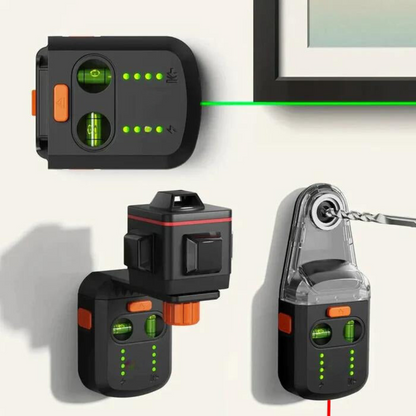 ProGuide Precisie-Gereedschap voor Huisverbeteringen – Laserwaterpas met Stofafzuigsysteem