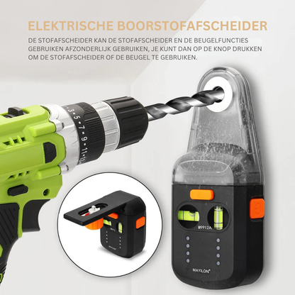 ProGuide Precisie-Gereedschap voor Huisverbeteringen – Laserwaterpas met Stofafzuigsysteem