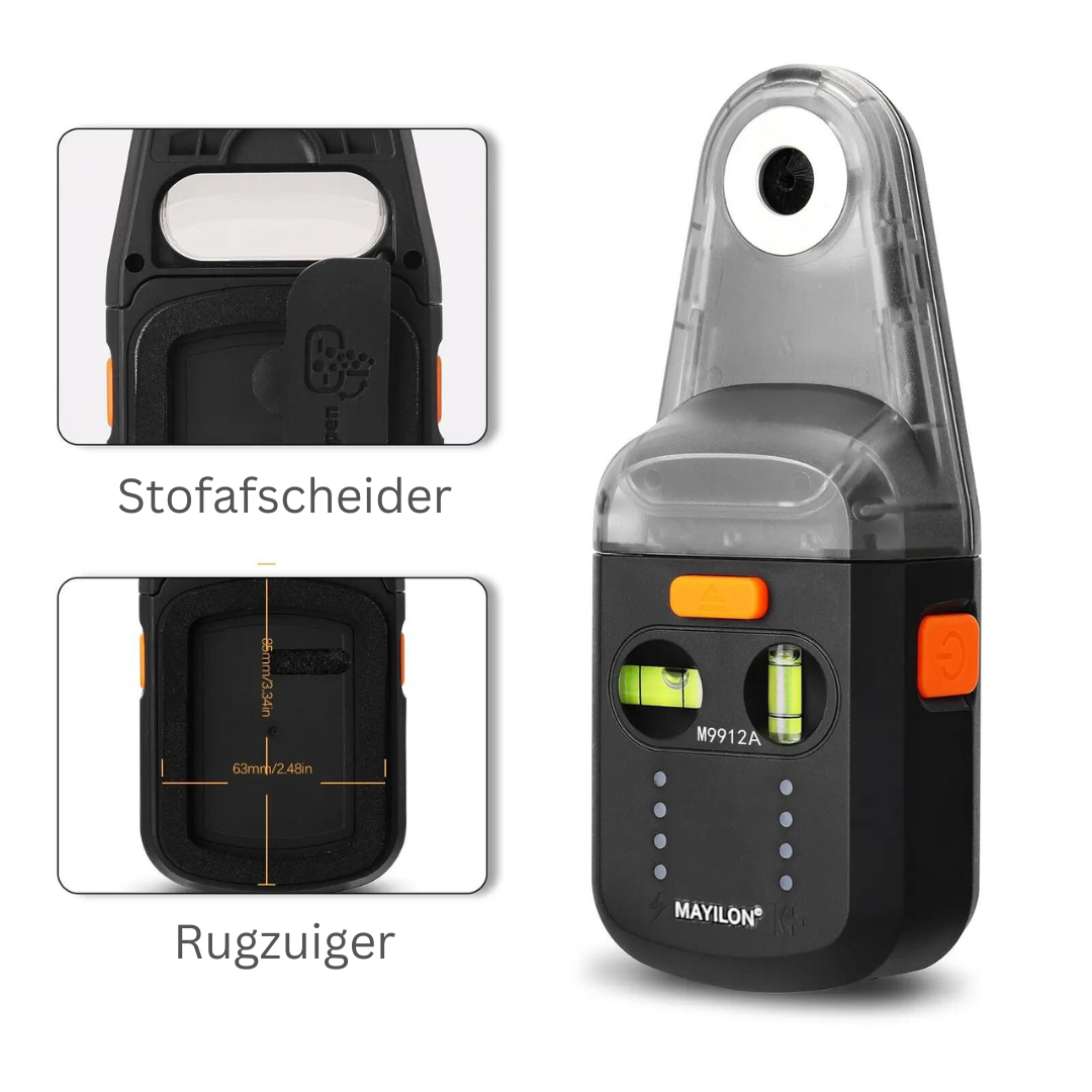 ProGuide Precisie-Gereedschap voor Huisverbeteringen – Laserwaterpas met Stofafzuigsysteem