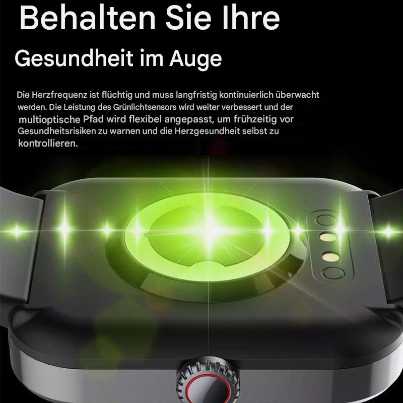 Smartwatch met Gezondheidsmeting Hartslagmeter Bloeddruk Zuurstofniveau Zwart Roze