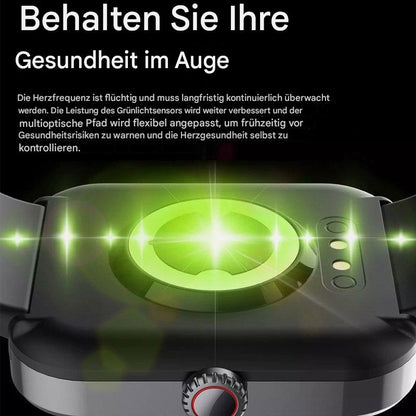 Smartwatch met Gezondheidsmeting Hartslagmeter Bloeddruk Zuurstofniveau Zwart Roze