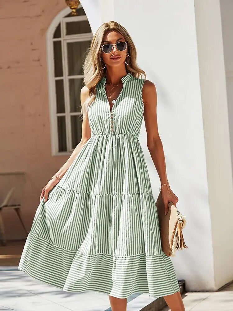 Jurk Casual Zomerjurk Vrouwen Losse Fit