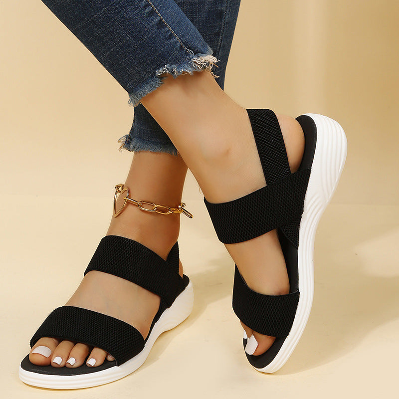 Comfortabele dames sandalen met orthopedische zool voor zomer
