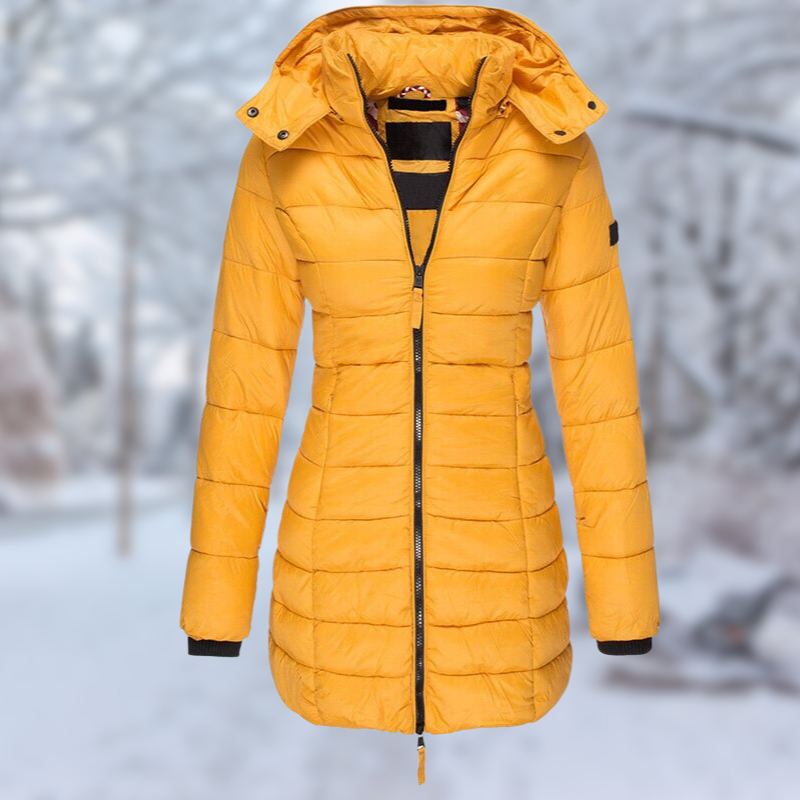 Dames Winterjas Halflang Warm en Stijlvol