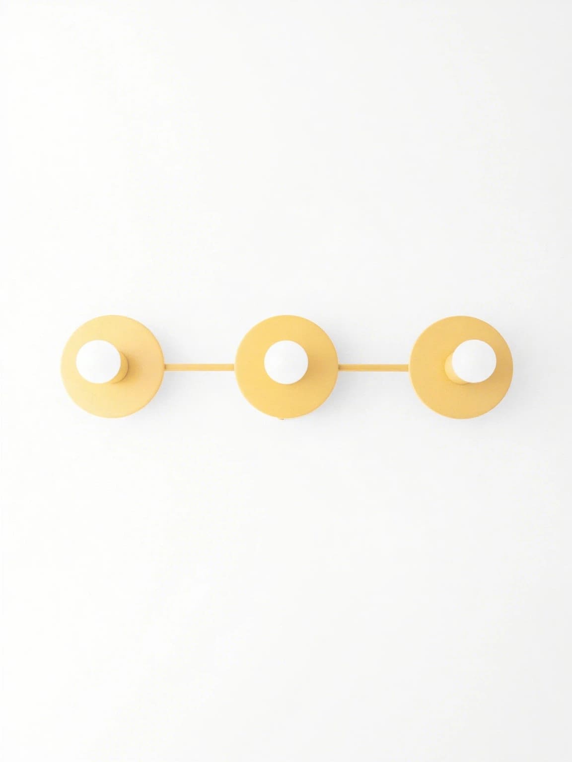 Minimalistische Badkamerlamp met Drie Lichtpunten - Verkrijgbaar in Meerdere Kleuren