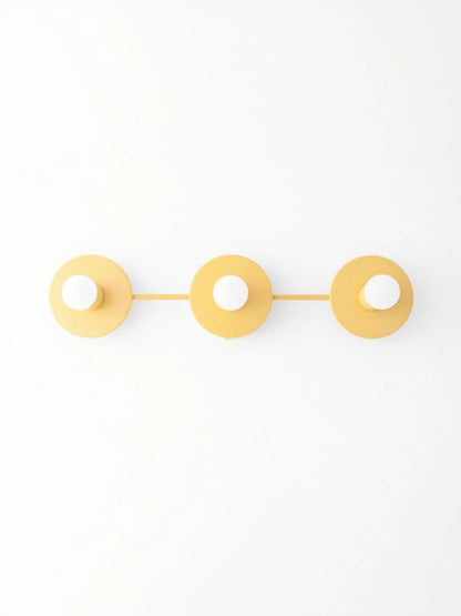 Minimalistische Badkamerlamp met Drie Lichtpunten - Verkrijgbaar in Meerdere Kleuren