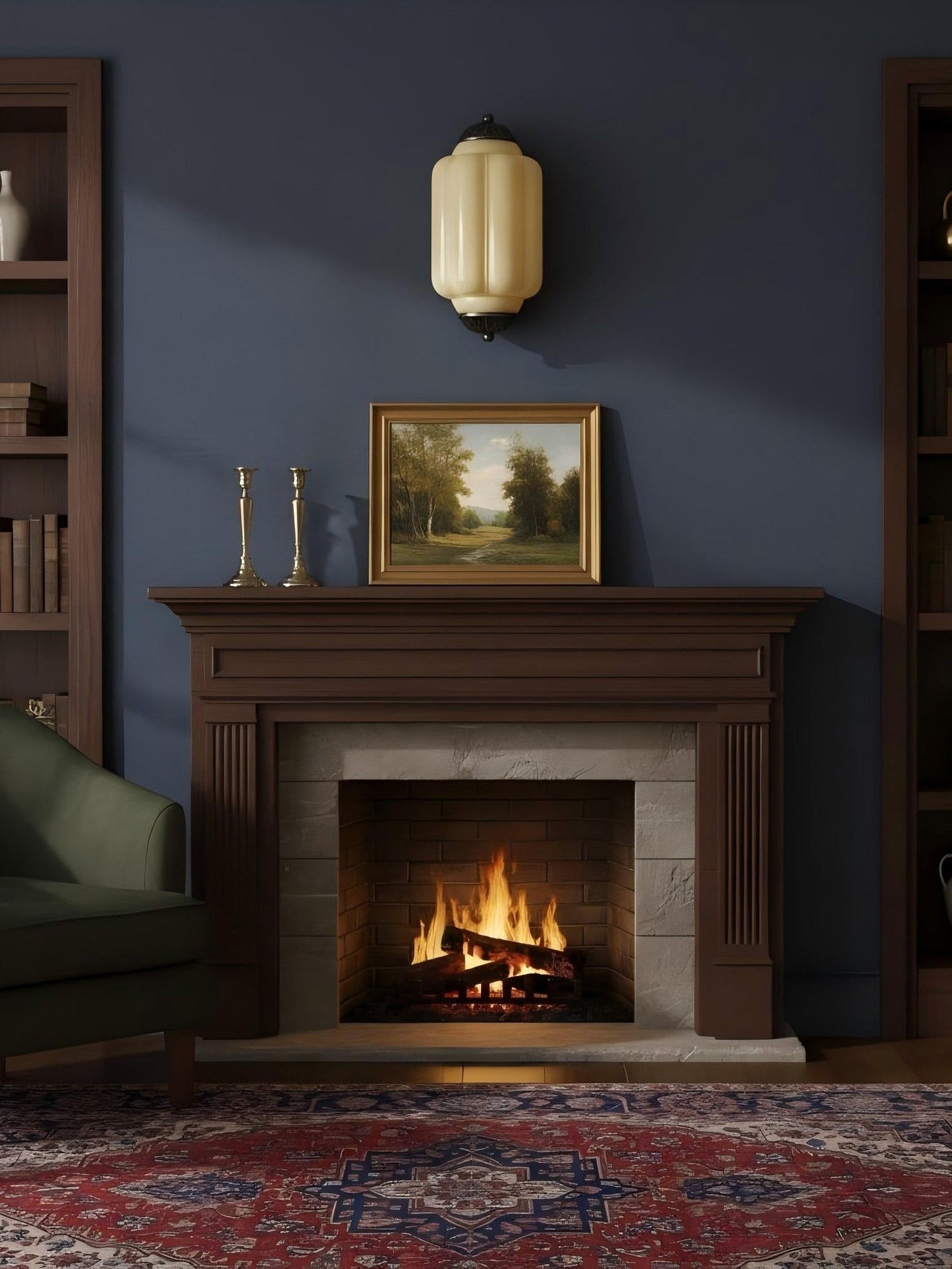 Wandlamp Melkglas voor Slaapkamer Gang Scandinavische Stijl