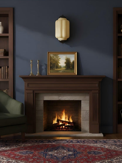 Wandlamp Melkglas voor Slaapkamer Gang Scandinavische Stijl