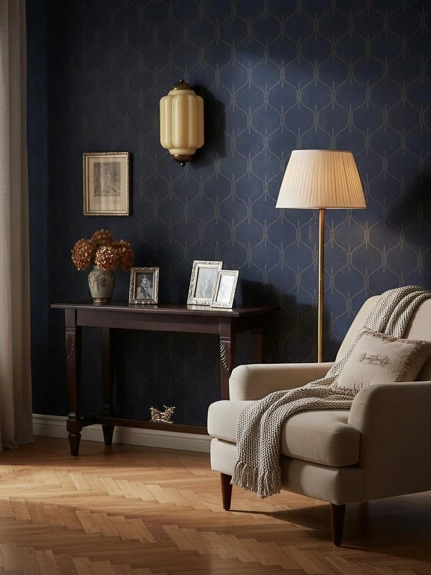 Wandlamp Melkglas voor Slaapkamer Gang Scandinavische Stijl