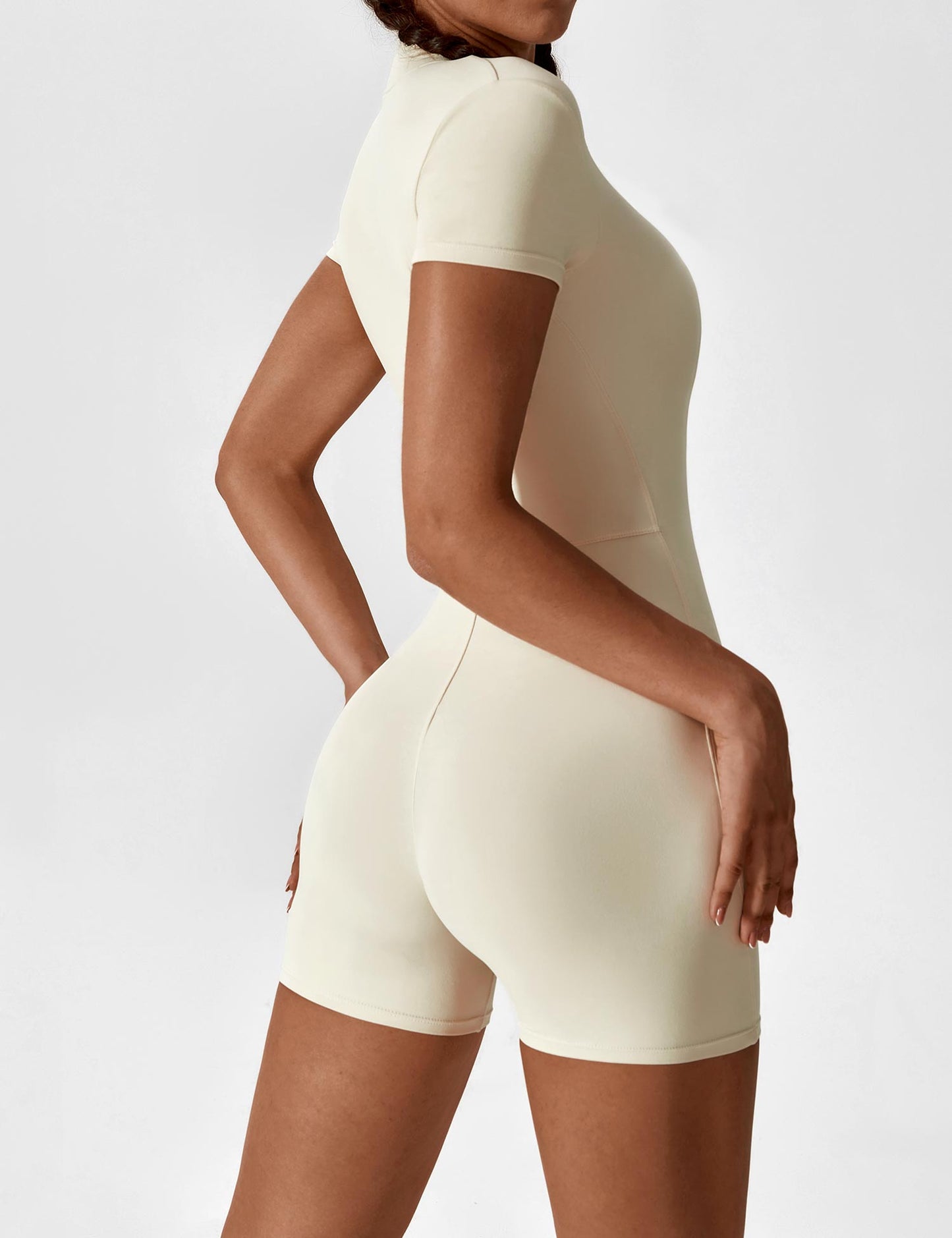 Korte Mouwen Jumpsuit Zomerjurk voor Vrouw