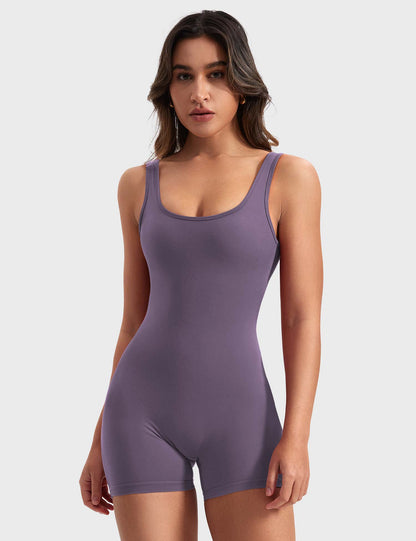 Vrouwelijke Romper met V-hals Elegant Design