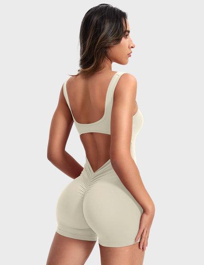 Vrouwelijke Romper Elegante V-hals Jurk