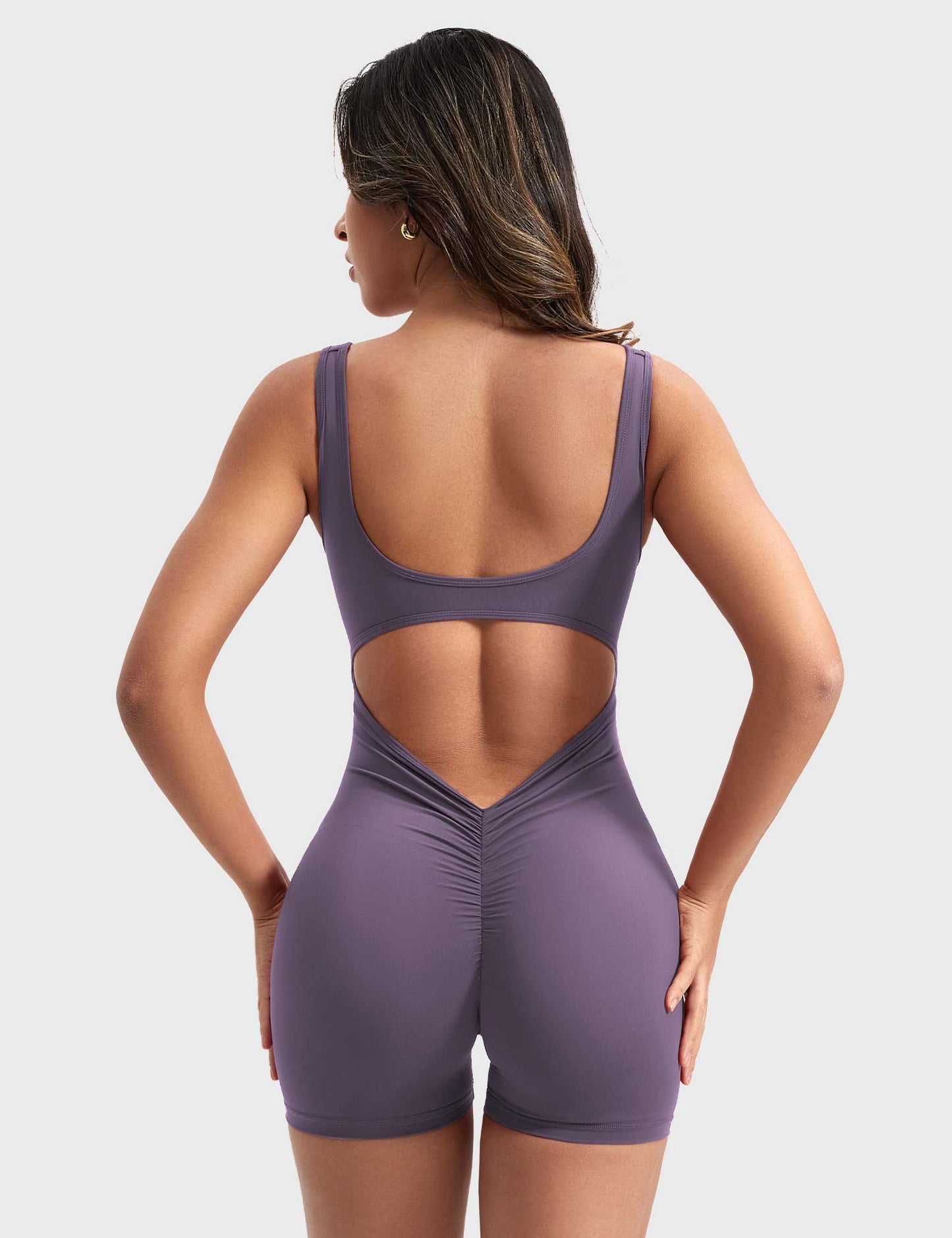 Vrouwelijke Romper met V-hals Elegant Design